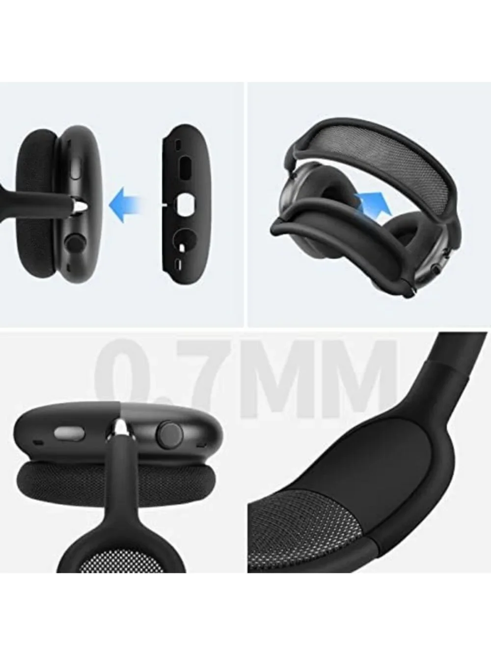 Hard Travel Case for AirPods Max 2 | Sleep Mode Support & Durable Protection